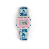 Blue Sage Palm Shark Classic Clip Watch