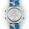 Blue Sage Palm Shark Classic Clip Watch
