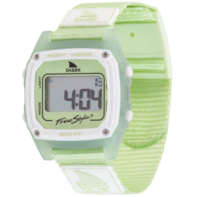 Lime Shark Classic Clip Watch