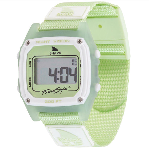 Lime Shark Classic Clip Watch