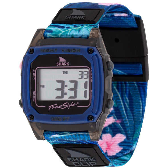 Evening Palms Shark Classic Clip Watch