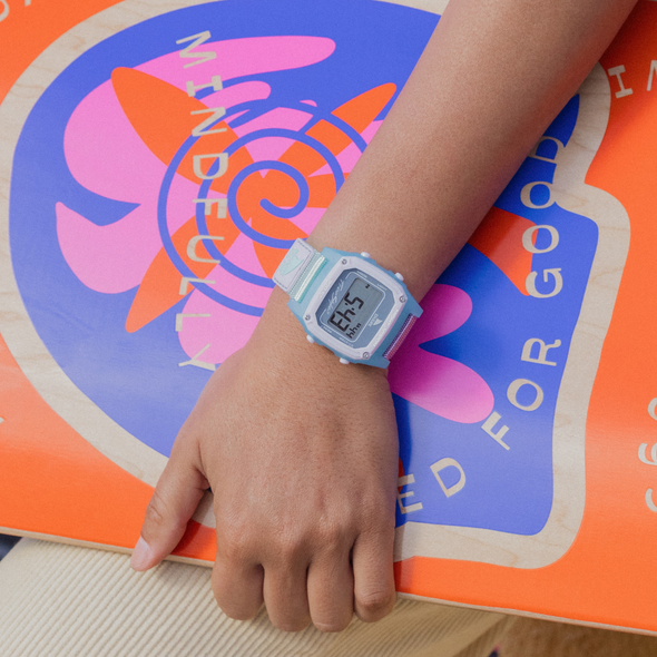 Chillin Shark Classic Clip Watch