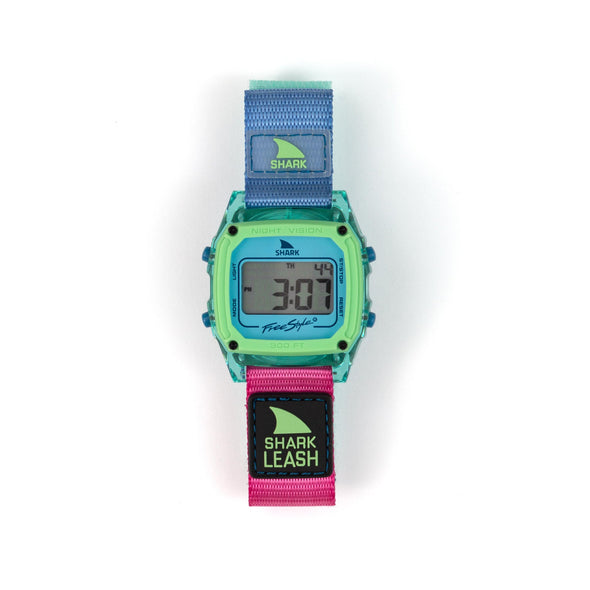 Neon Drift Shark Classic Leash Watch