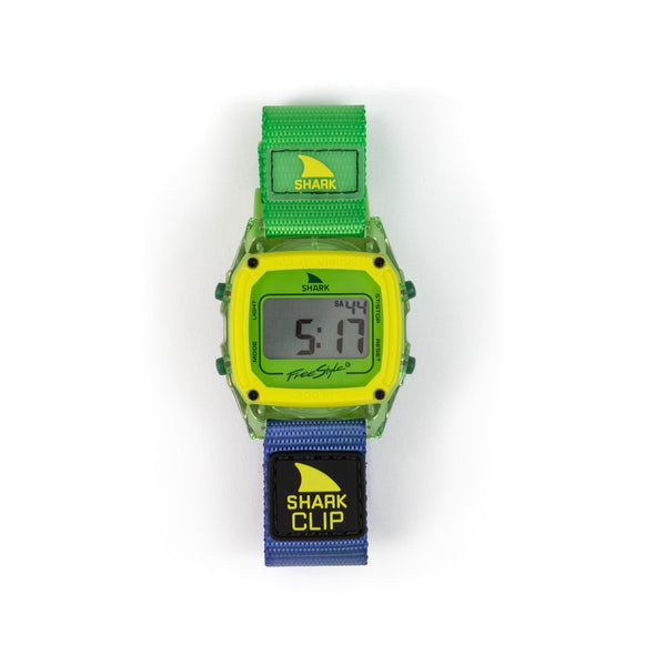 Neon Coast Shark Classic Clip Watch