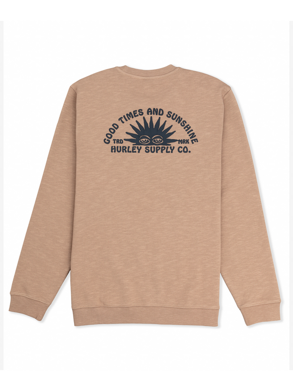 Sunshine Slub Crew Sweatshirt