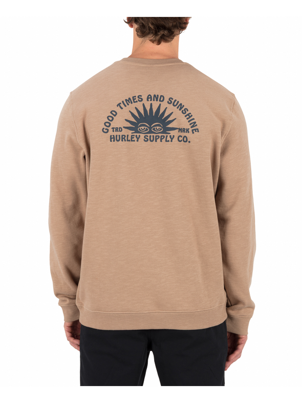 Sunshine Slub Crew Sweatshirt