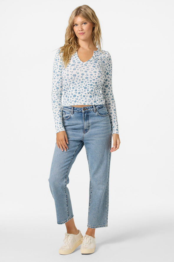 Gaia Primrose Long Sleeve Top