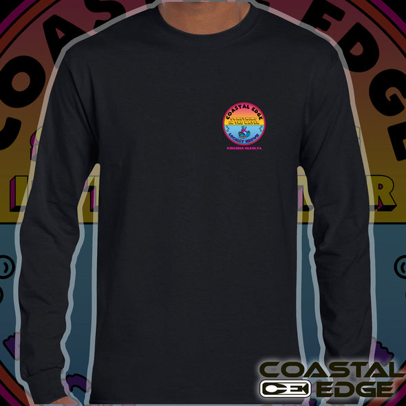 Something in the Water X Coastal Edge Badge 2023 Long Sleeve Tee - Black