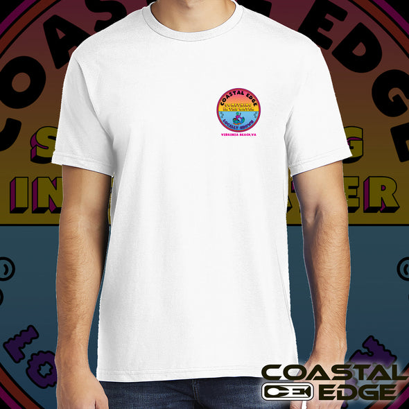 Something in the Water X Coastal Edge Badge 2023 Short Sleeve Tee White