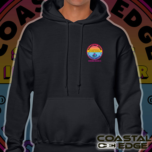 Something in the Water X Coastal Edge Badge 2023 Hooded Fleece - Black