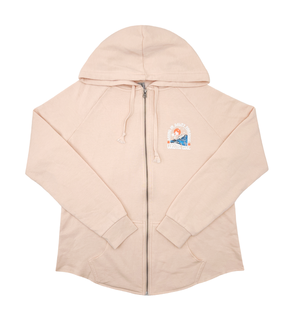 Tranquil Tides Zip Hoodie