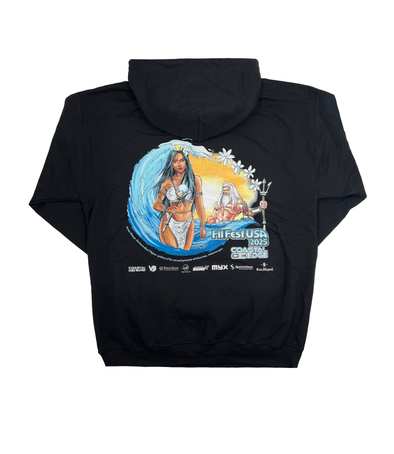 Fil Fest USA 2025 Hoodie Featuring Artist Lee Troxell