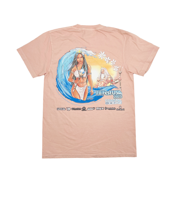 Fil Fest USA 2025 Tee Featuring Artist Lee Troxell