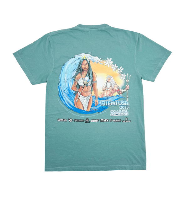 Fil Fest USA 2025 Tee Featuring Artist Lee Troxell
