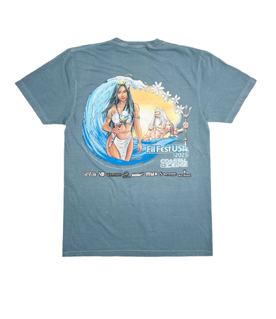 Fil Fest USA 2025 Tee Featuring Artist Lee Troxell