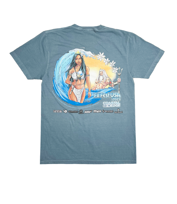 Fil Fest USA 2025 Tee Featuring Artist Lee Troxell