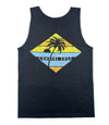 Palm Stripe Diamond Tank