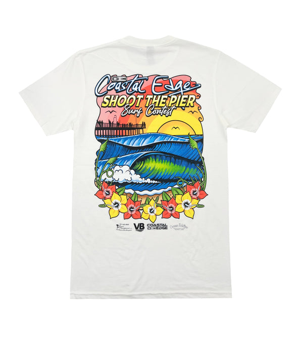 Coastal Edge Shoot The Pier 2024 Short Sleeve Tee