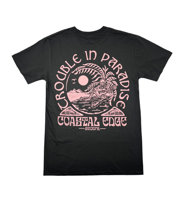 Coastal Edge x Stoefs Studio Trouble Paradise Tee