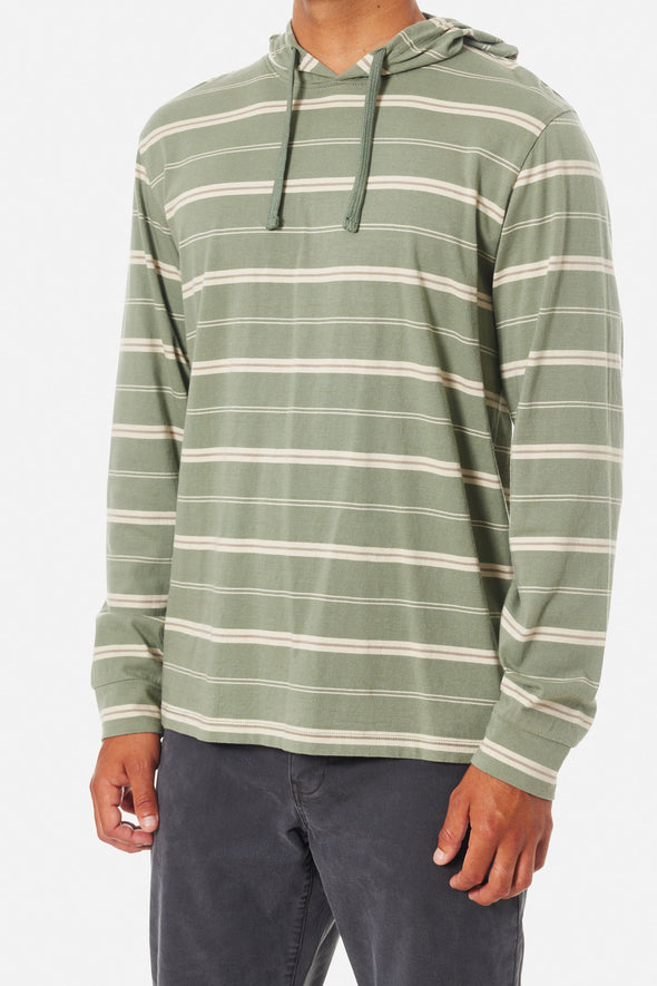 Travis Hide Hooded Long Sleeve Shirt