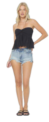 Poppy Twist Top