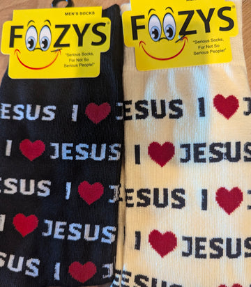 I Love Jesus Socks