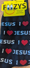 I Love Jesus Socks