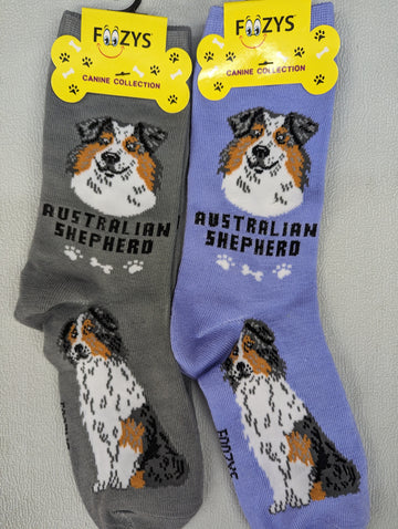 Australian Shepherd Socks