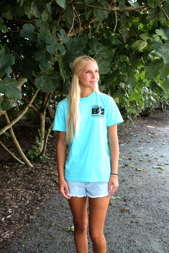 Coastal Edge East Coast Surfing Championship 2025 Tee Featuring Artist Aaron Fulcher