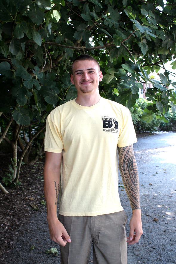 Coastal Edge East Coast Surfing Championship 2025 Tee Featuring Artist Aaron Fulcher
