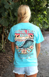 Coastal Edge East Coast Surfing Championship 2025 Tee Featuring Artist Aaron Fulcher