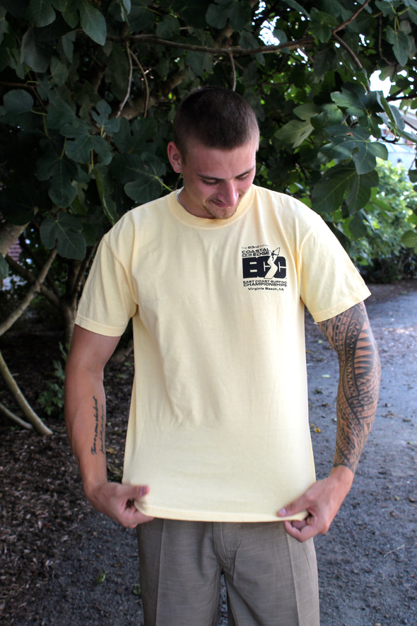 Coastal Edge East Coast Surfing Championship 2025 Tee Featuring Artist Aaron Fulcher