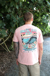 Coastal Edge East Coast Surfing Championship 2025 Tee Featuring Artist Aaron Fulcher