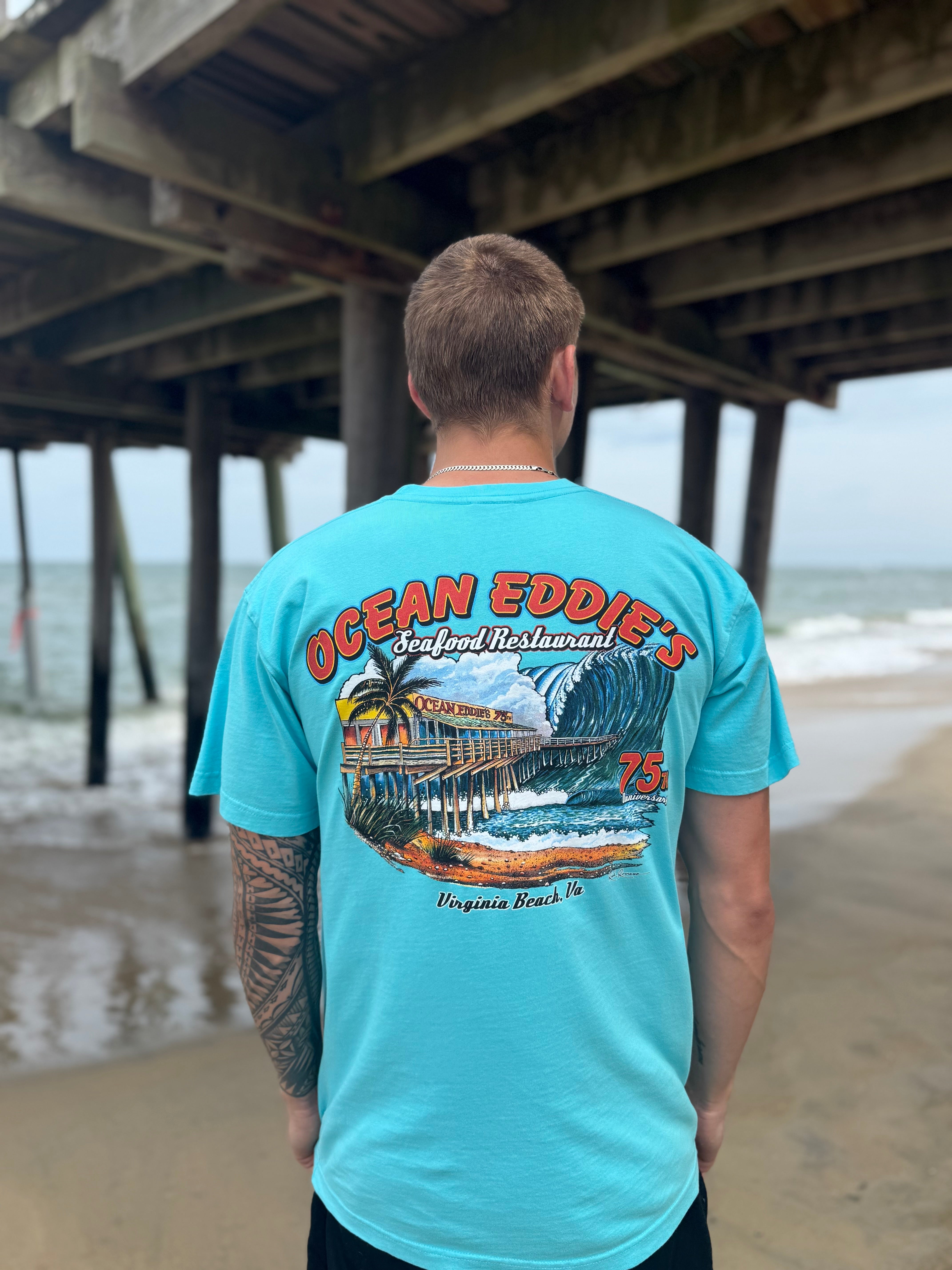 Ocean Eddie's 75th Anniversary Tee1