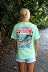 Coastal Edge East Coast Surfing Championship 2025 Tee Featuring Artist Aaron Fulcher