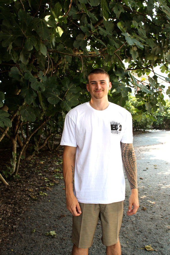 Coastal Edge East Coast Surfing Championship 2025 Tee Featuring Artist Aaron Fulcher