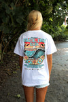 Coastal Edge East Coast Surfing Championship 2025 Tee Featuring Artist Aaron Fulcher