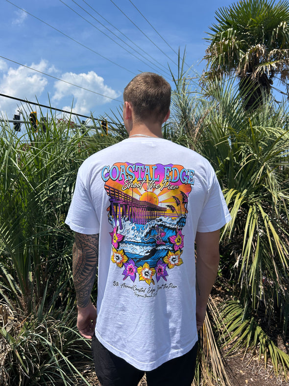 Coastal Edge Shoot The Pier 2025 Short Sleeve Tee