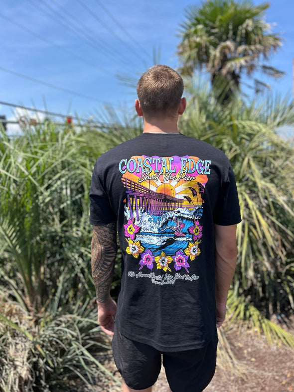 Coastal Edge Shoot The Pier 2025 Short Sleeve Tee