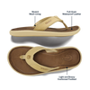 Pili Men's Sandal Toasted Coconut/Tan