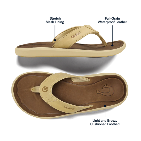 Pili Men's Sandal Toasted Coconut/Tan
