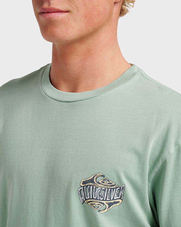 Three Deep Pigment Dye T-Shirt