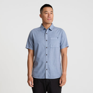 Made To Fade Short Sleeve Button Up Shirt