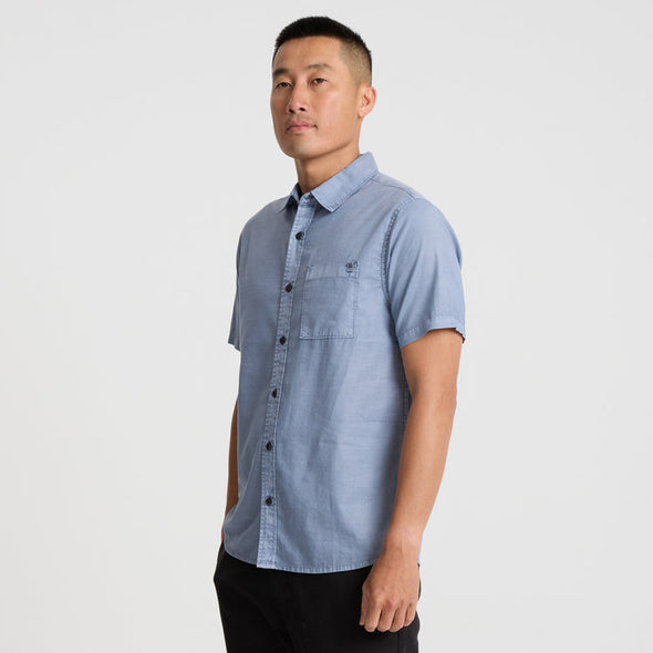 Made To Fade Short Sleeve Button Up Shirt