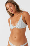 Saltwater Essentials Stripe Pismo Bralette Bikini Top