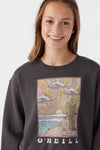 Girl's Ana Crewneck Fleece Pullover