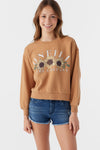 Girl's Ana Crewneck Fleece Pullover