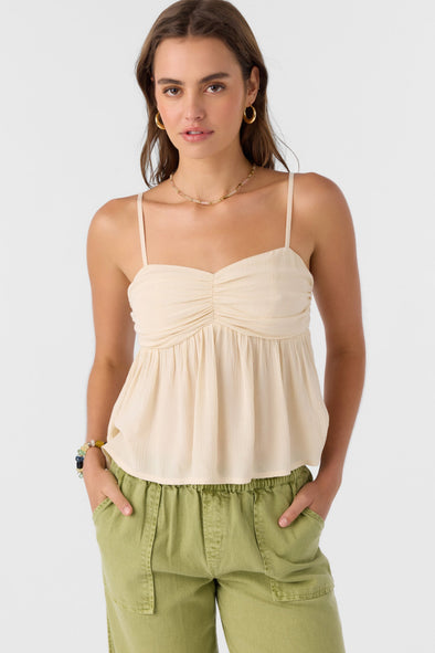 Reeta Solid Sleeveless Top
