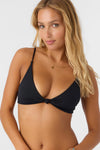 Saltwater Solids Pismo Tall Tri Bralette Top