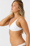Saltwater Solids Rib Pismo Bralette Top